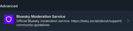 Bluesky Moderation Service